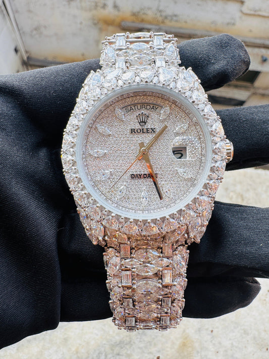 Ys Fully Custom Moissanite Watch (Built to Order)