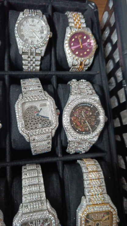 Ys Fully Custom Moissanite Watch (Built to Order)