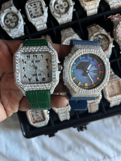 Ys Fully Custom Moissanite Watch (Built to Order)