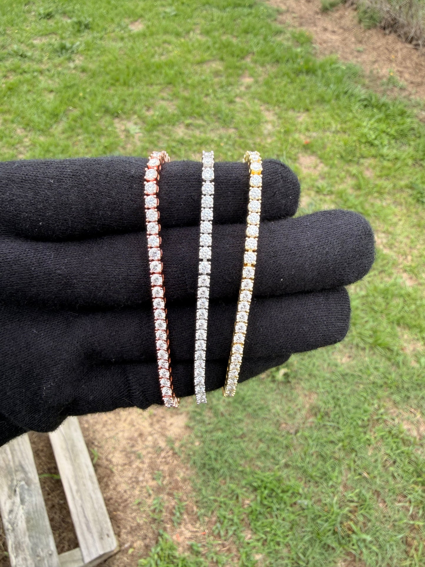 VVS1 Moissanite Iced G-Shock + 4MM Tennis Bracelet Set 💎